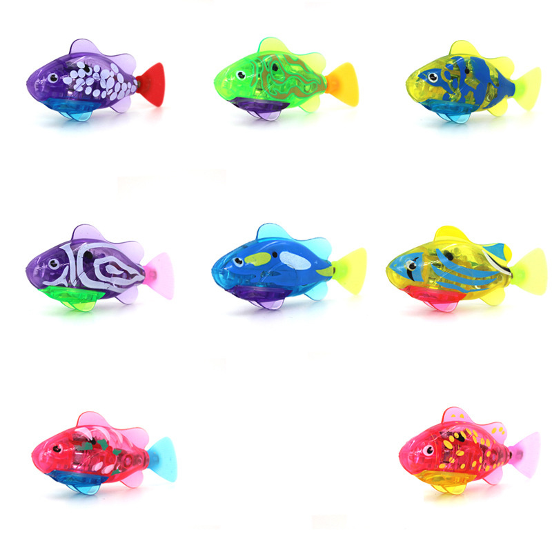 Cat Interactive Electric Fish Water Toy For Indoor Play Swimming Robot Fish Toys For Cat Dog Pet Baby Swimmer Bath Robofish Toys - Image 4