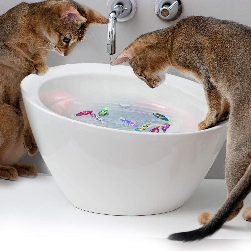 Cat Interactive Electric Fish Water Toy For Indoor Play Swimming Robot Fish Toys For Cat Dog Pet Baby Swimmer Bath Robofish Toys - Image 3
